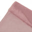 54"x10yd Dusty Rose Solid Sheer Chiffon Fabric Bolt, DIY Voile Drapery Fabric