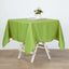 Polyester 54"x54" Table Overlay Square Tablecloth Apple Green - Wrinkle-Resistant & Durable Table Cover