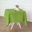 Polyester 54"x54" Table Overlay Square Tablecloth Apple Green - Wrinkle-Resistant & Durable Table Cover