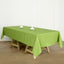 Polyester 60"x102" Rectangle Tablecloth Apple Green - Durable and Stylish Table Cover
