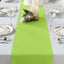 Polyester 12"x108" Table Runner Apple Green - Durable & Wrinkle-Resistant Table Decor
