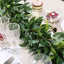 4ft Real Touch Green Artificial Willow and Frond Leaves Garland Vine