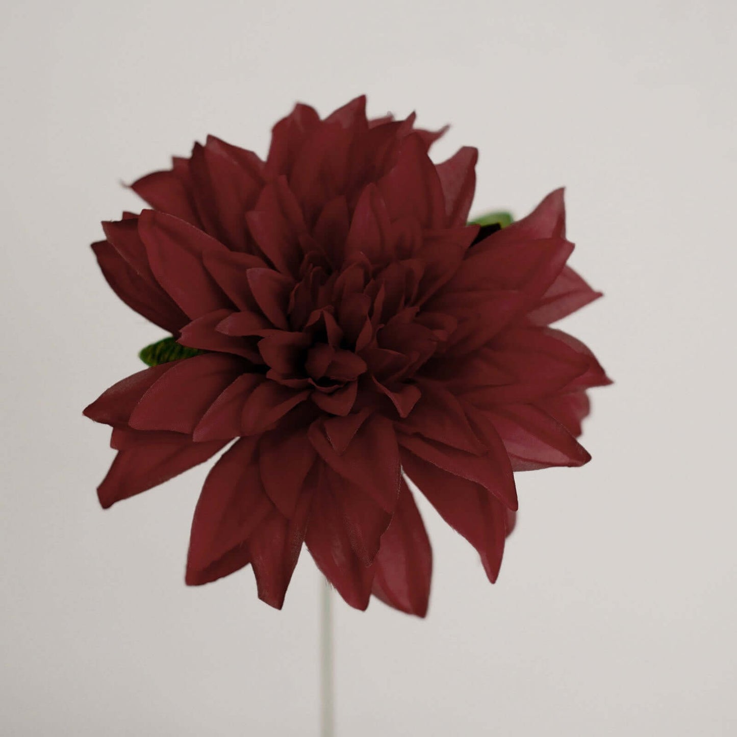 2 Bouquets 20" Burgundy Artificial Silk Dahlia Flower Spray Bushes