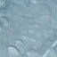 Taffeta 120" Round Tablecloth Dusty Blue | 3D Leaf Petal Design Seamless Table Cover