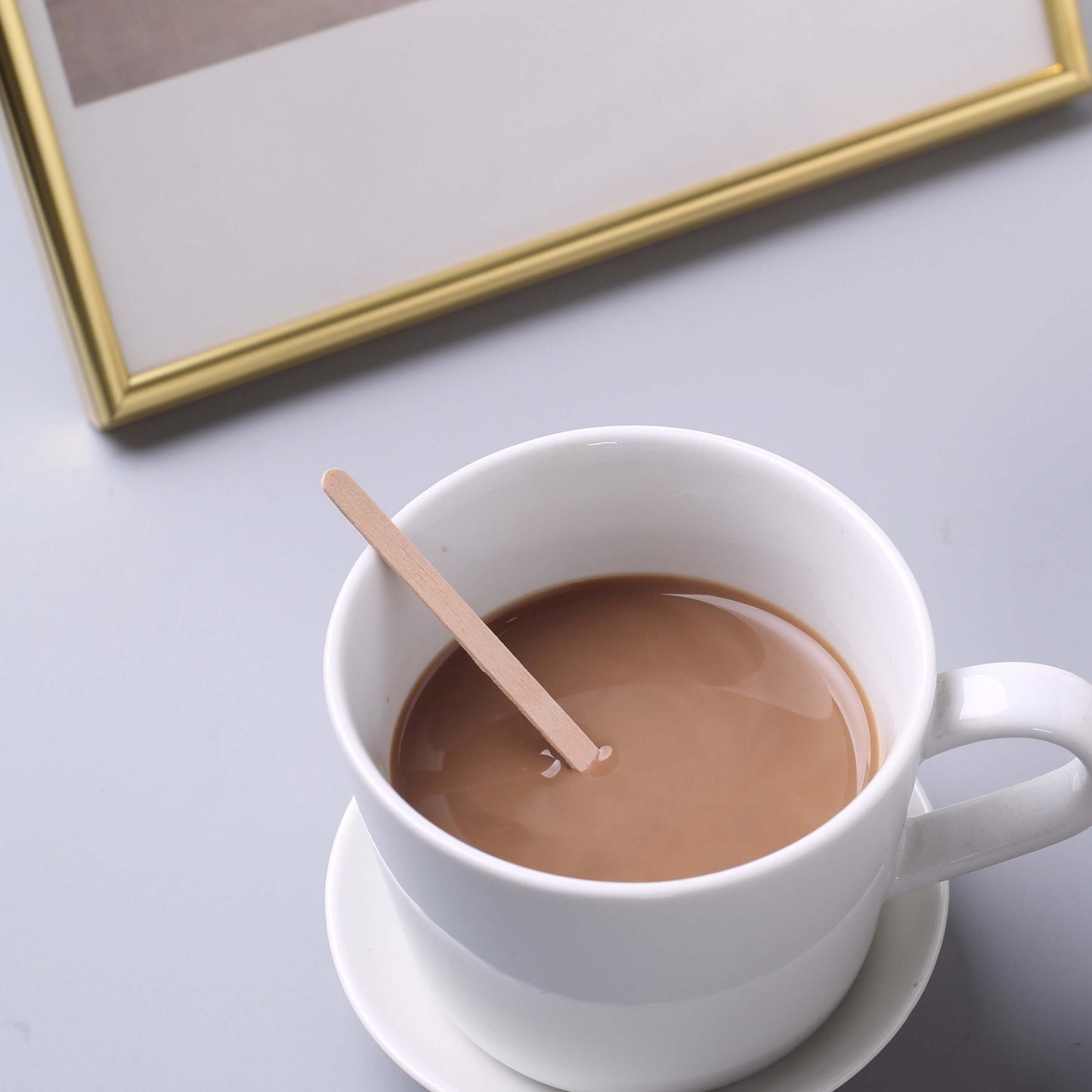 1000-Pack Birchwood Coffee Stirrers - Natural Eco-Friendly Wooden Stir Sticks for Tea & Cocktails 4.5"