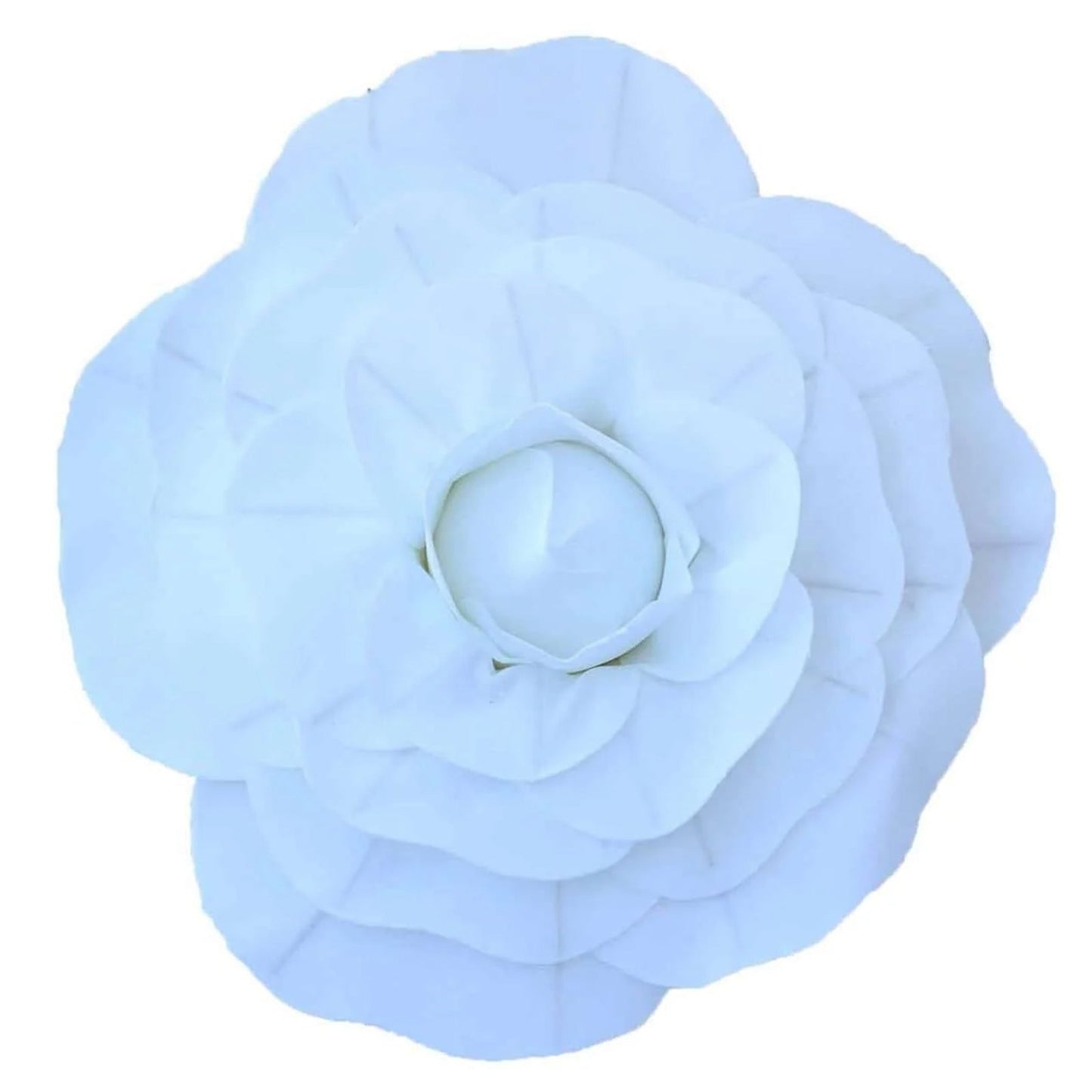 4 Pack 12" Large White Real Touch Artificial Foam DIY Craft Roses