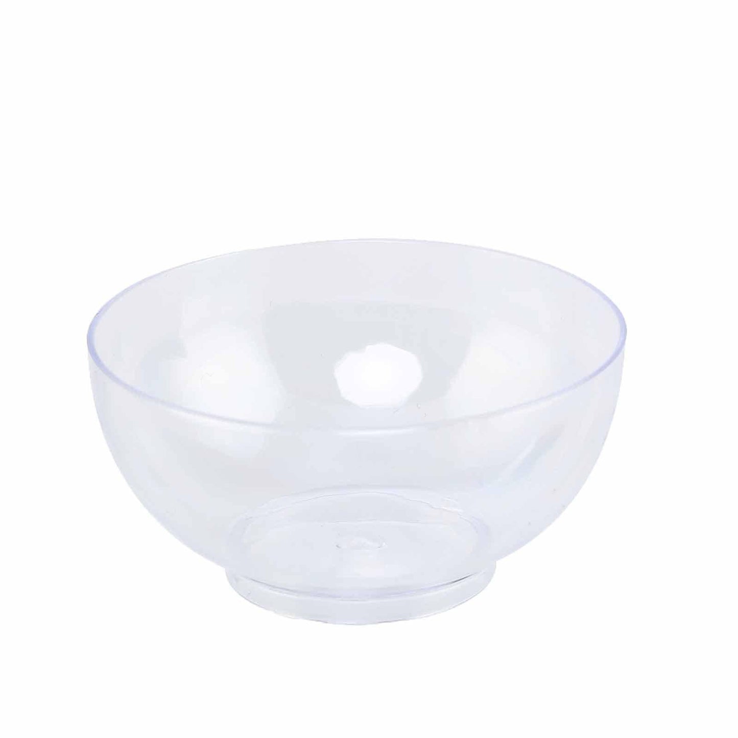 24-Pack Plastic Mini Dipping Bowls Clear - Durable Disposable Bowls for Snacks 2oz