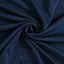 Spandex Rectangle 72"x30" Table Skirt Navy Blue with Wavy Skirt-Like Effect Table Cover
