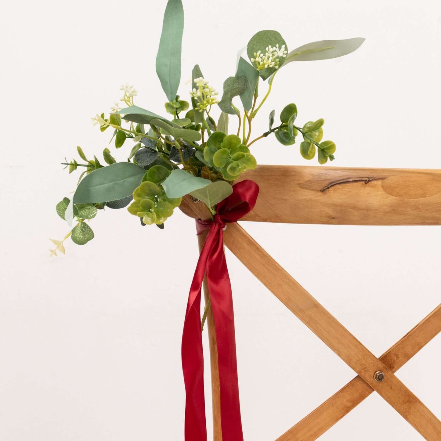 50 Yards 1.5" Burgundy Single Face Decorative Satin Ribbon