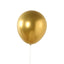 10 Pack Chrome Gold Biodegradable Latex Balloons 18", Thick Eco Friendly Metallic Party Balloons