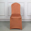 Spandex Chair Cover for Banquet Chairs Terracotta (Rust) - Stretch 160GSM Fabric with Slip-On Slipcover