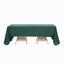 Polyester 72"x120" Rectangle Tablecloth Hunter Emerald Green - Durable and Stylish Table Cover
