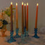 8-Pack LED Flickering Lighting Mixed Natural - Flameless Battery Operated Taper Candles 11"