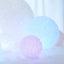4-Pack LED Mini Light Globes Color Changing - Battery Operated Ball Centerpiece Fillers 3"