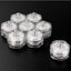 12-Pack LED Lights Flower Design - Submersible Waterproof Light Blue Battery Operated