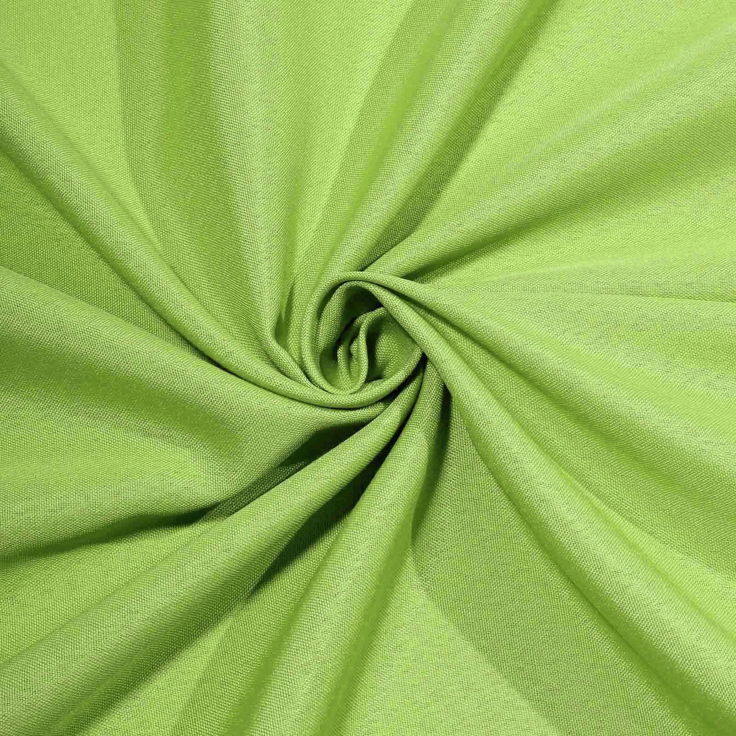 Polyester 90" Round Tablecloth Apple Green - Stain & Wrinkle-Resistant Table Cover