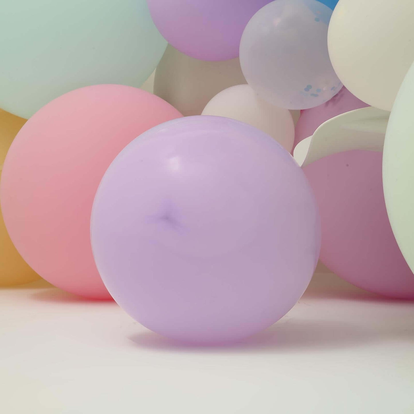10 Pack 18" Matte Pastel Lavender Lilac Helium or Air Latex Party Balloons