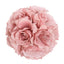 2 Pack 7" Mauve Artificial Silk Rose Kissing Ball, Faux Flower Ball