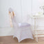 5 Pack Satin Chair Sashes Beige - Durable Chair Bows with Shiny Finish 6"x106"
