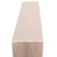 Premium Velvet 12"x108" Table Runner Blush - Sheen Finish Reusable Table Decor