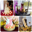 Metal Pedestal Cake Stand Round Design with Rhinestones Gold - Cupcake Holder and Dessert Table Centerpiece 16"