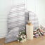 Set of 4 Whitewash Rustic Wood Print Spandex Chiara Wedding Arch Covers, Fitted Covers For Half Moon Backdrop Stands - 2.5ft, 5ft, 6ft, 7ft