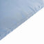 Taffeta 17ft Table Skirt Dusty Blue - Cascading Curly Willow Style Table Cover