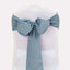 5 Pack Polyester Chair Sashes Dusty Blue 6"x108"
