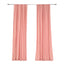2 Pack Dusty Rose Scuba Polyester Event Curtain Drapes, Durable Flame Resistant Backdrop Event Panels Wrinkle Free with Rod Pockets - 10ftx10ft