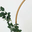 24" Gold Heavy Duty Metal Hoop Wreath, Floral Hoop