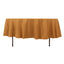 Premium Polyester 90" Round Tablecloth Gold - Stain and Wrinkle-Resistant 220GSM Table Cover for Weddings & Event Decor
