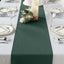 Polyester 12"x108" Table Runner Hunter Emerald Green - Durable & Wrinkle-Resistant Table Decor