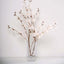2 Branches 42" Tall Ivory Artificial Silk Carnation Flower Stems