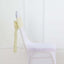 5 Pack Linen Chair Sashes 6"x108" Slubby Textured Ivory - Durable Wrinkle-Resistant Decor