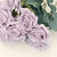 2 Bouquets 17" Lavender Lilac Real Touch Artificial Silk Rose Flower Bushes