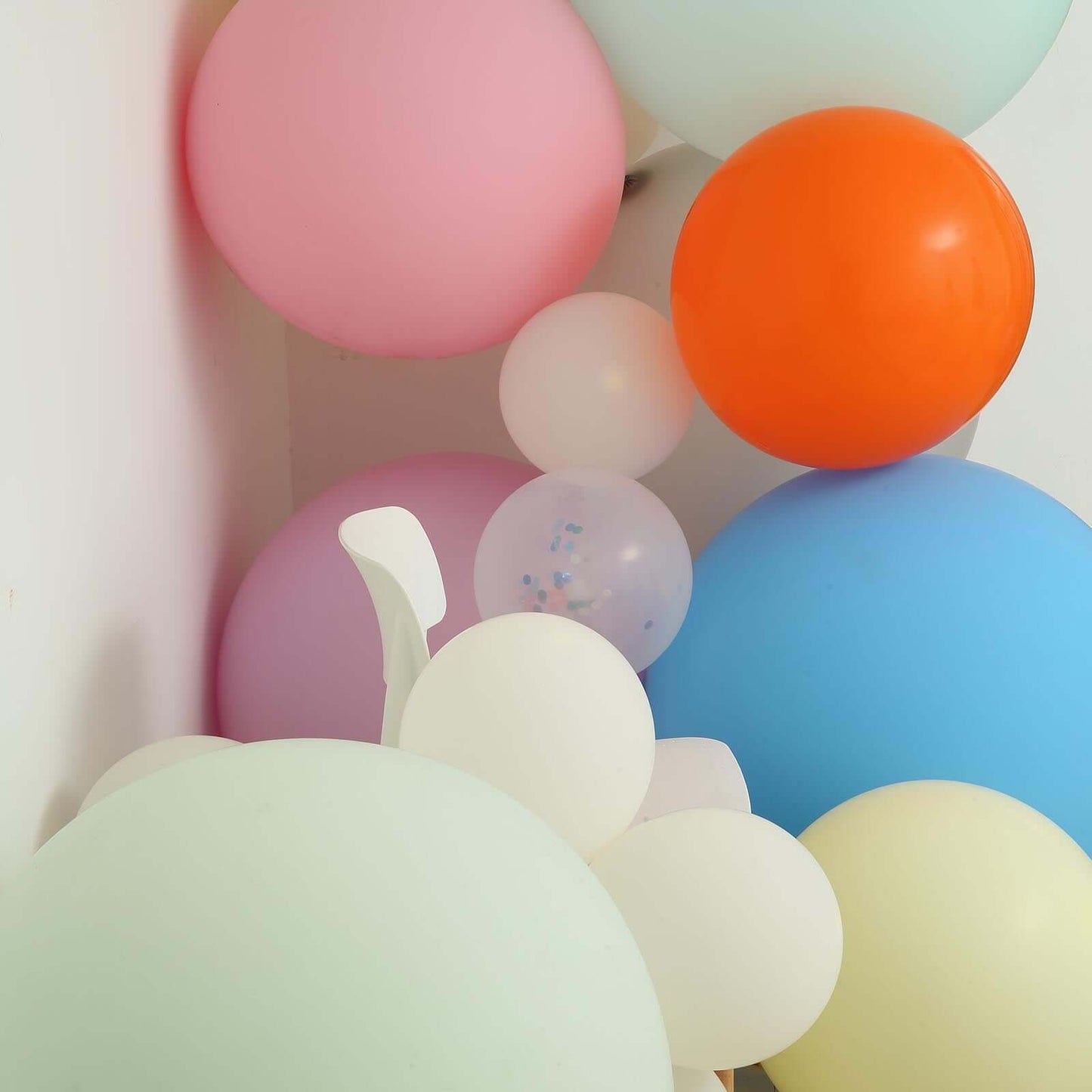 10 Pack 18" Matte Pastel Mint Helium or Air Latex Party Balloons