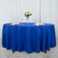 Premium Polyester 108" Round Tablecloth Royal Blue - Wrinkle-Resistant 220GSM Table Cover