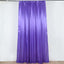 8ftx10ft Purple Satin Event Curtain Drapes, Backdrop Event Panel