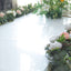 3ftx65ft White Glossy Mirrored Wedding Aisle Runner, Non-Woven Red Carpet Runner - Prom, Hollywood, Glam Parties