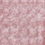 Satin 90"x132" Rectangle Tablecloth Blush - Grandiose 3D Rosette Seamless Table Cover