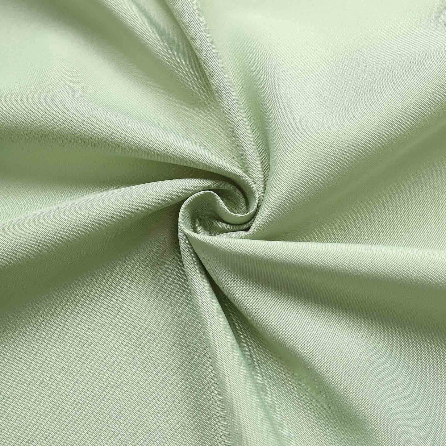 2 Pack Sage Green Polyester Event Curtain Drapes, 10ftx8ft Backdrop Event Panels With Rod Pockets 130 GSM