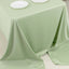 Scuba Rectangular 90"x156" Tablecloth Sage Green - Wrinkle Free, Stain Resistant & Seamless Table Cover