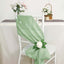 5 Pack Polyester Chair Sashes Sage Green 6"x108"