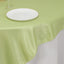 Lamour Satin 72"x72" Table Overlay Square Tablecloth Sage Green - Smooth Finish Table Topper