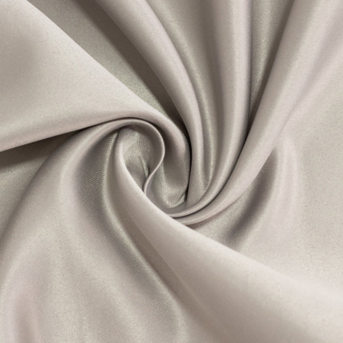 Lamour Satin 90"x132" Rectangle Tablecloth Silver - Soft & Silk-Like Seamless Table Cover