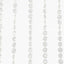 Acrylic Crystal Beaded Curtain with Fabric Rod Pocket, 43 Strands Room Divider Clear Diamond Cut Beads Doorway String Curtain - 5ftx16ft