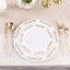 24-Pack Plastic Forks with Gold Glitter - Disposable Silverware Cutlery for Events