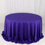 Scuba Round 132" Tablecloth Purple - Wrinkle Free & Stain Resistant Seamless Table Cover