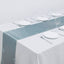 Satin 12"x108" Table Runner Dusty Blue - Stylish Table Linen