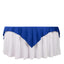 Scuba 70"x70" Table Overlay Square Tablecloth Royal Blue - Wrinkle Free & Stain Resistant Table Cover